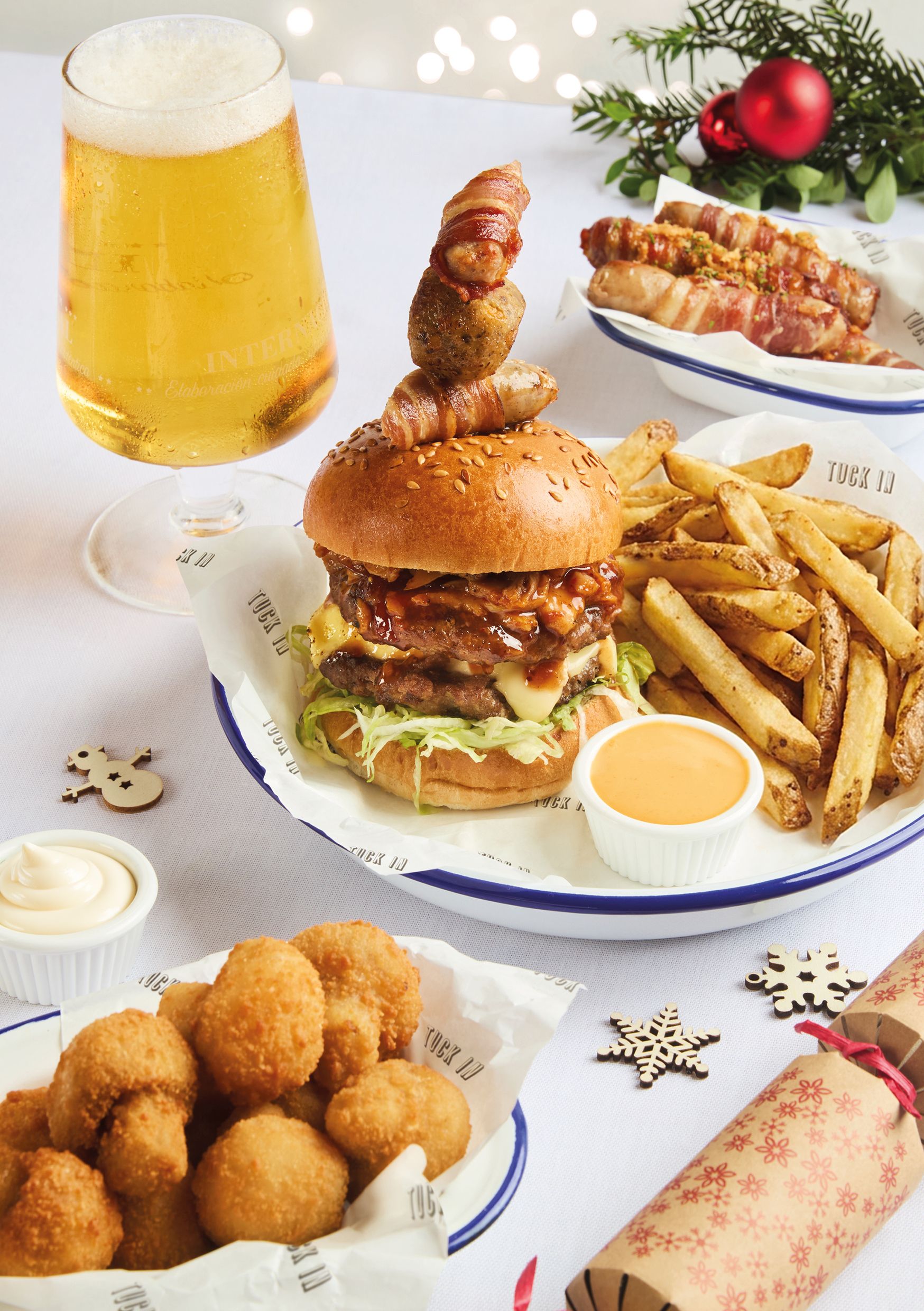 Festive Lunch & Dinner at The Cock Inn in Northampton